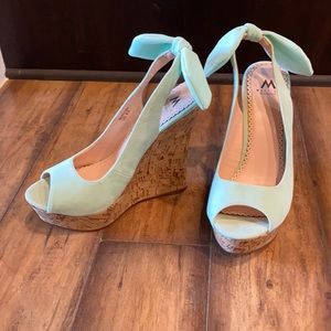 Stilettos and wedge shoes